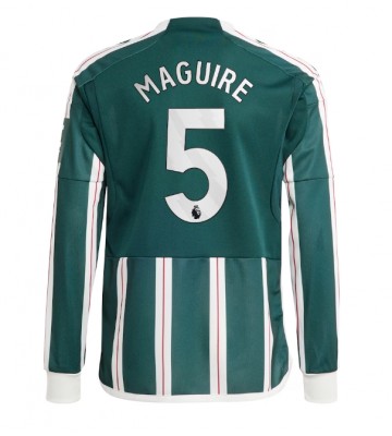 Maillot de foot Manchester United Harry Maguire #5 Extérieur 2023-24 Manche Longue